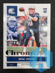 2021 Panini Chronicles #80 Mac Jones Rookie RC Patriots